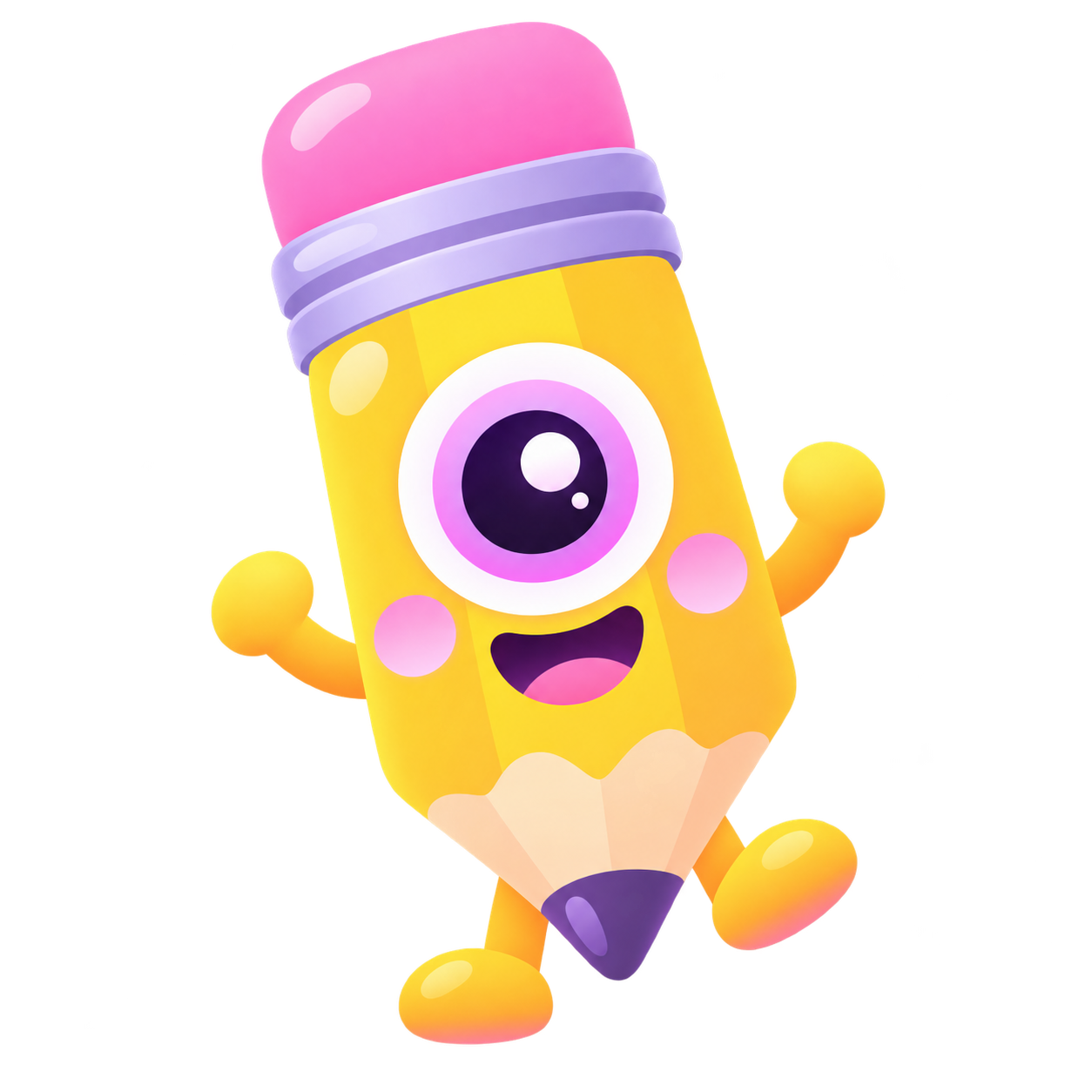 Pencil character